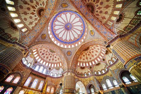 Blue Mosque Interior in Istanbul | High-Quality Architecture Stock ...