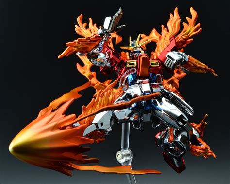 GUNDAM GUY: HGBF 1/144 TRY BURNING GUNDAM FULL COLOR COATING Ver. - Painted Build