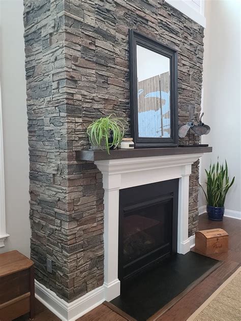 Faux Stone Veneer For Fireplace