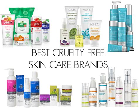 BEST CRUELTY FREE SKIN CARE BRANDS