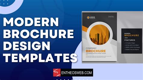 Modern Brochure Design Templates | EntheosWeb