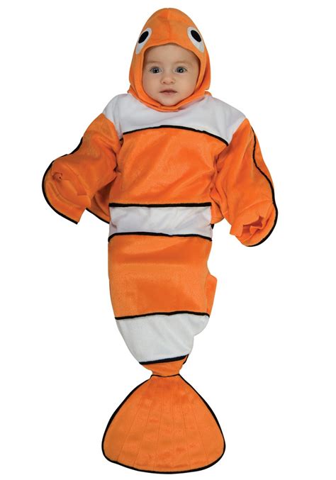 Baby Clown Fish Costume - Newborn Finding Nemo Costume Ideas