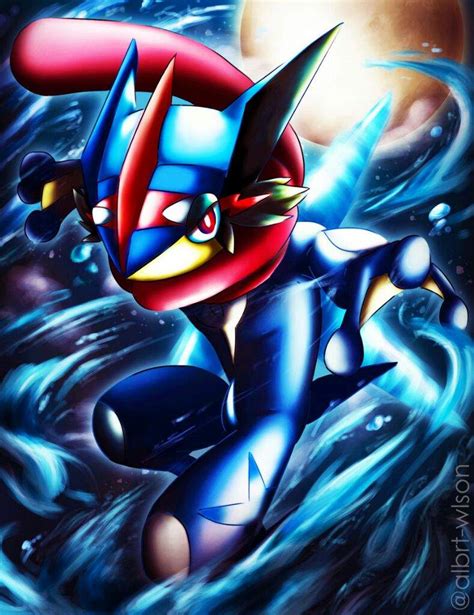 Ash-Greninja Fan Art. | Anime Amino