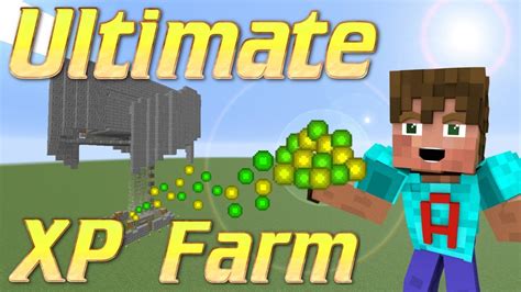 How to make an XP Farm | Minecraft Mob Grinder | XP Farm Minecraft Tutorial for Minecraft 1.12 ...