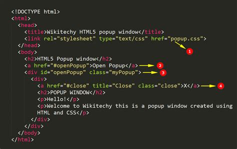 Html5 Popup Window - wikitechy