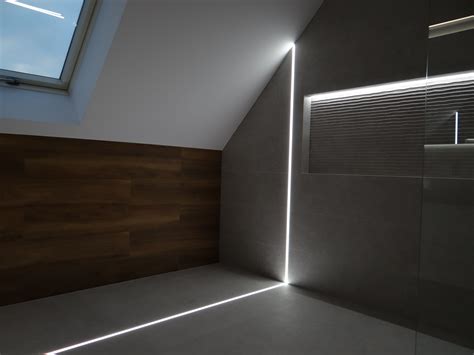 Bathroom floor LED lighting | Aluminium profiles for LED | Led light ...