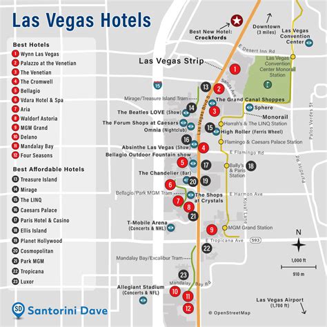 Las Vegas Hotel Layout - Connie Celestina