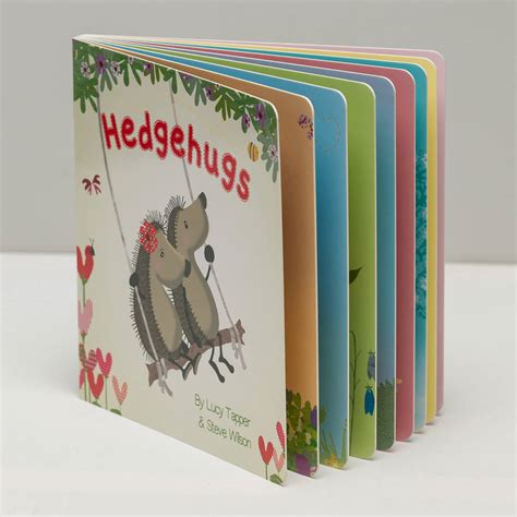 'hedgehugs' children's board book by fromlucy | notonthehighstreet.com