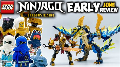 Elemental Dragon vs. The Empress Mech EARLY Review! LEGO Ninjago Dragons | Brick Finds & Flips