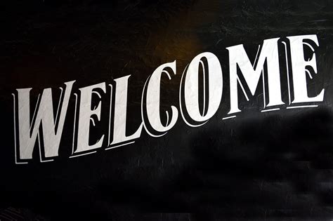 Welcome Sign Signage Background - Free photo on Pixabay