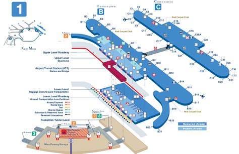 OHare Airport Terminal Map – Map Of The Usa With State Names