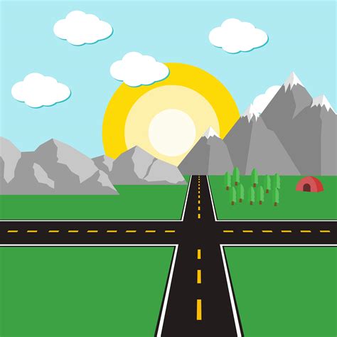 Highway Road Vector 168454 Vector Art at Vecteezy