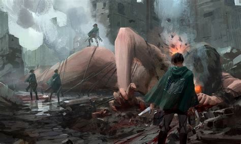 ArtStation - fan art of Attack on Titan