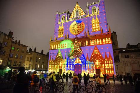 The Festival of Lights in Lyon, France