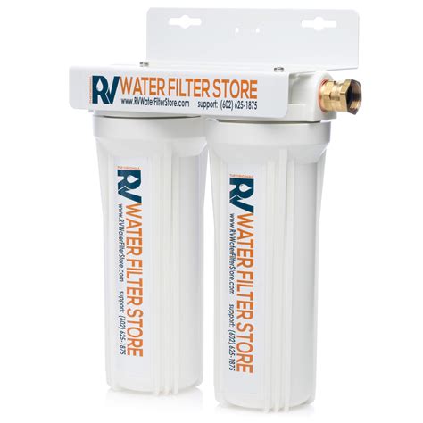 Essential RV Water Filter System with Hose Fittings - Premium RV Water Filtration System with ...