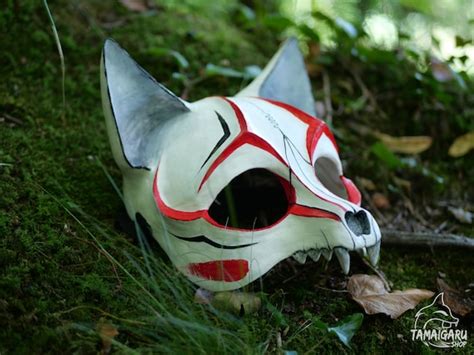 Fox Skull mask Kitsune mask fox larp gn furry roleplay | Etsy