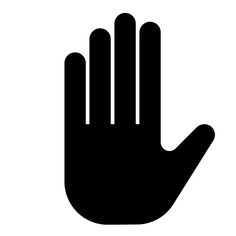 stop hand sign vector - Download Free Vectors, Clipart Graphics & Vector Art