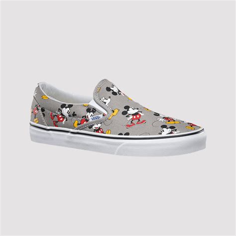 Vans Classic Slip-On (Disney) Mickey Mouse Unisex Lifestyle Shoes Grey – MikeSport Lebanon