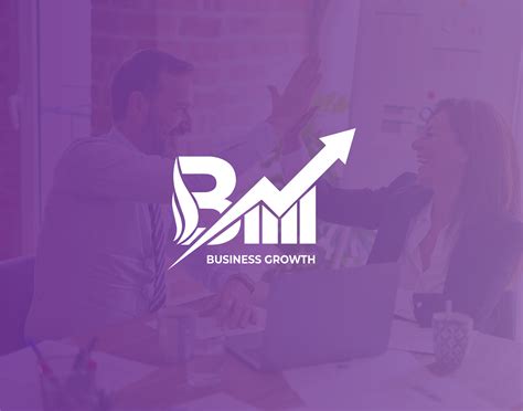 Business Growth logo design on Behance