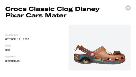 Crocs Classic Clog Disney Pixar Cars Mater - 9900278