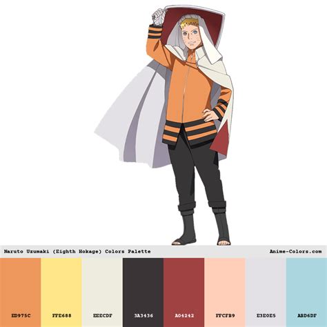 Naruto Uzumaki (Eighth Hokage) - Naruto - Anime Colors