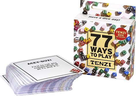 Tenzi 77 Ways to Play Tenzi Game – BigaMart