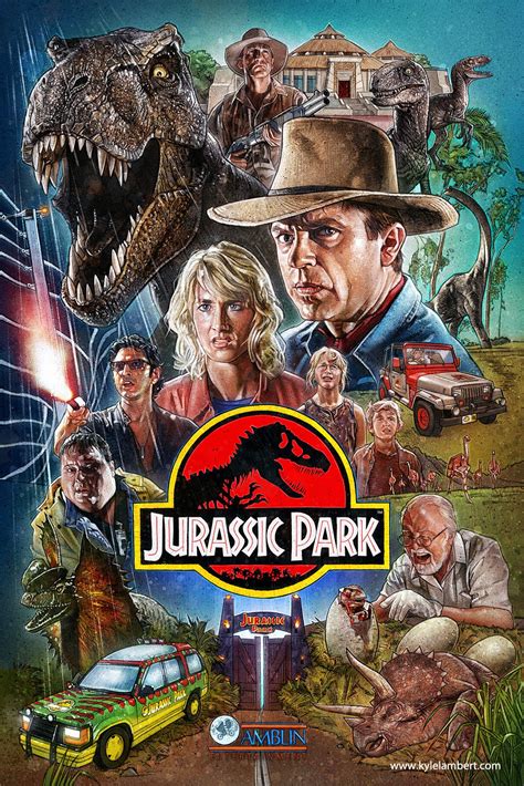 Geek Art Gallery: Posters: Jurassic Park