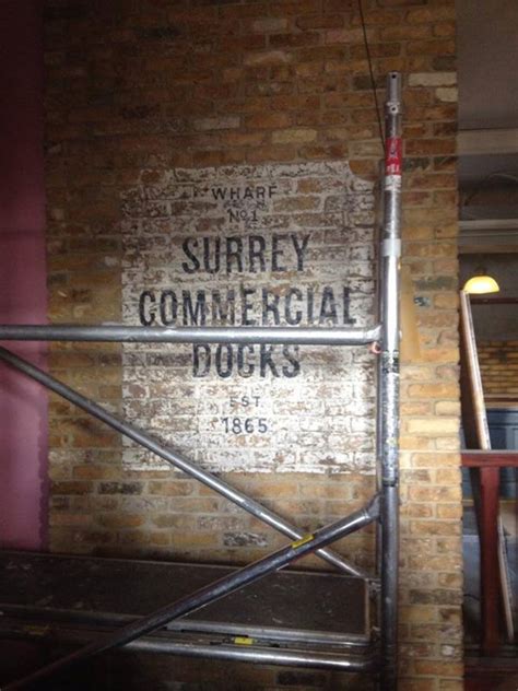 NGS Creates the Ghost Signs for Interiors Across London