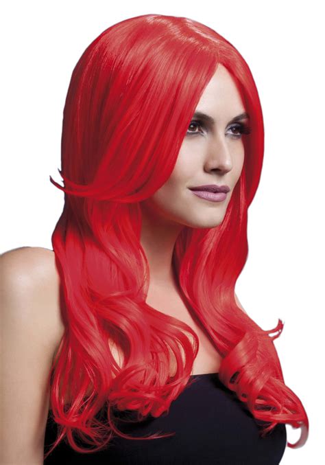 Styleable Fever Khloe Neon Red Wig