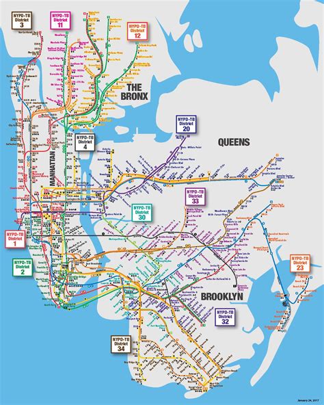 Transit District Maps