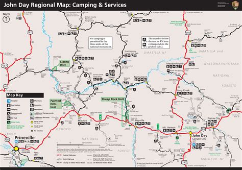 Map Oregon Campgrounds - Map Of Counties Around London