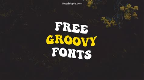 12 Free Groovy Fonts For Hippie Designs - Graphic Pie