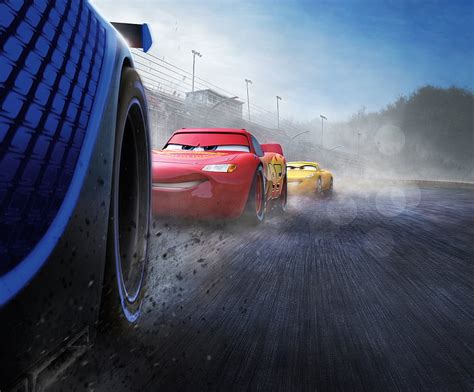 3072x768px | free download | HD wallpaper: Cruz Ramirez, Pixar, Cars 3, Animation, Lightning ...