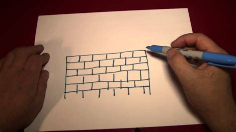 Doodling (Drawing a Brick Wall) - YouTube