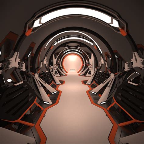 maya sci fi spaceship corridor interior | Spaceship interior, Futuristic interior, Sci fi ...