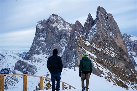 How to Visit Seceda, Italy: Dolomites in the Winter - a life of adventures