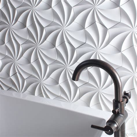 25 Creative 3D Wall Tile Designs To Help You Get Some Texture On Your Walls | CONTEMPORIST