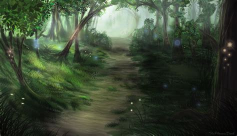 Elven Forest by JKRoots on DeviantArt