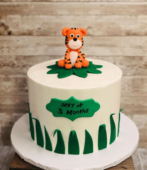 Tiger Birthday Cake Ideas Images (Pictures)