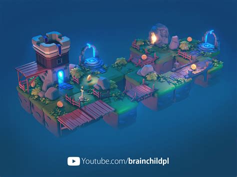 Low Poly - Blender & Unity Game Assets | 3d Game Design :: Behance