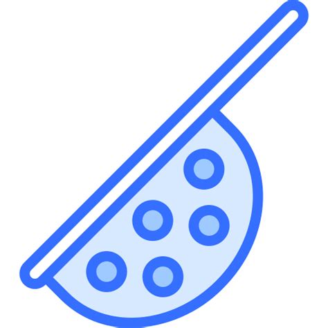 Colander Coloring Blue icon