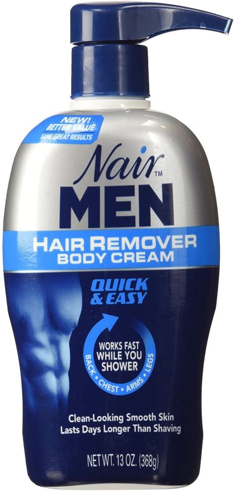 Nair Men Hair Removal Body Cream 13 oz (Pack of 2) - Walmart.com ...