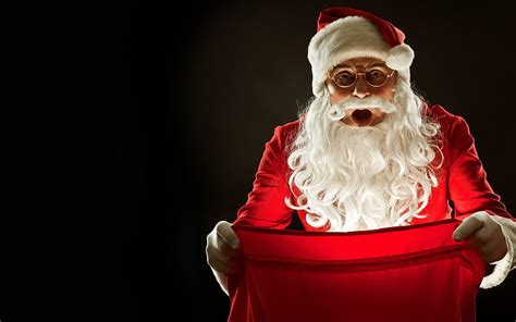 1920x1080px | free download | HD wallpaper: santa claus, christmas, bag ...