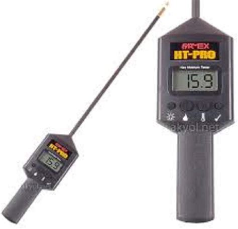 Agratronix HT-Pro Portable Hay Moisture Tester With 20 Inch Hay Probe Digital Meter Readout And ...