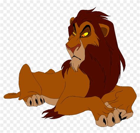 Mufasa Transparent Background - Scar Lion King Red - Free Transparent PNG Clipart Images Download