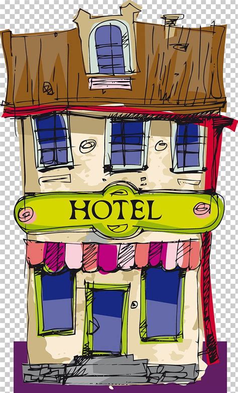 Hotel Drawing Cartoon PNG, Clipart, Art, Building, Cartoon, Cartoon ...