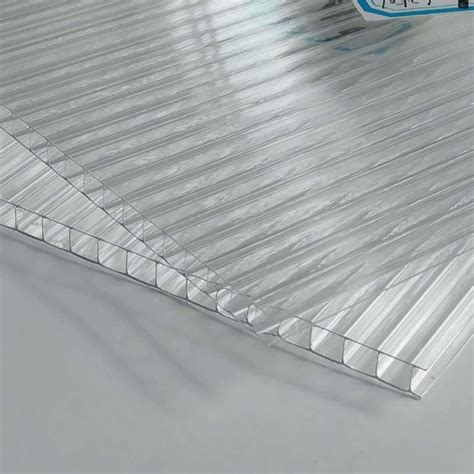 Corrugated Plastic Sheets 4X8 Green Polycarbonate Hollow Panel - China Polycarbonate Sheet and ...