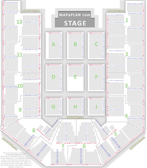 Barclaycard Arena Birmingham Detailed Seating Plan | Awesome Home