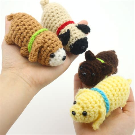 No-Sew Scrap Dogs Amigurumi - PDF Crochet Pattern - StringyDingDing