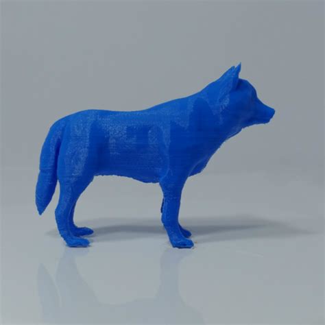 Download 3D printing models Low Poly Wolf ・ Cults